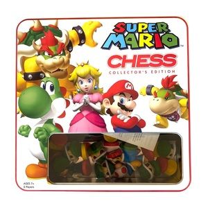 GAME! NWOT SUPER MARIO Chess Collector’s Edition